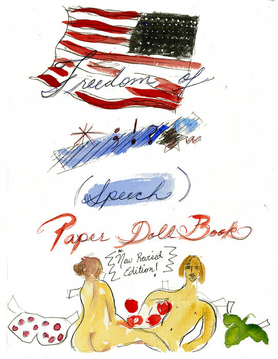Freedom of Speech Paper Doll Book Cover