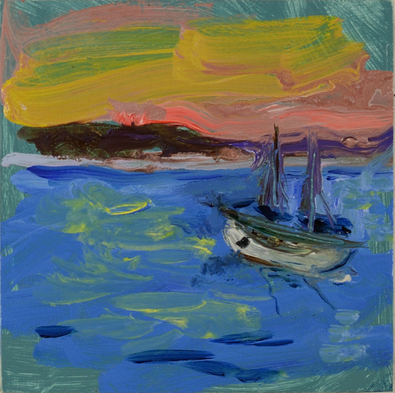 Sailboat, Sunset